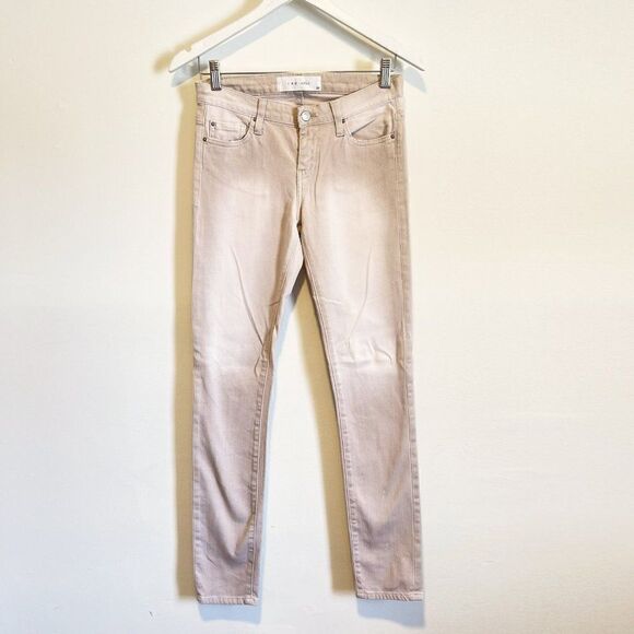 IRO Jarod Blue Pink Distressed Skinny Jeans - Picture 2 of 6